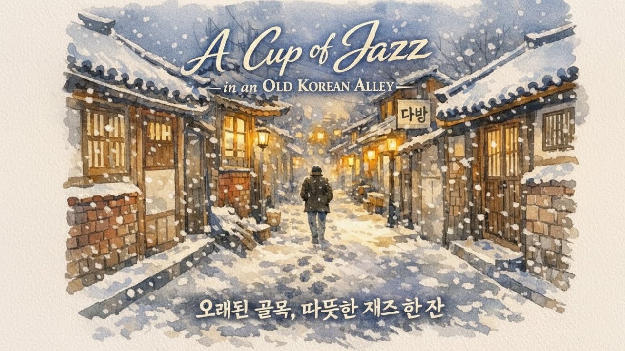 ✨ Snowfall Serenade | 15 Warm Jazz Café Moments for Winter Nights | 감성 재즈카페 선율