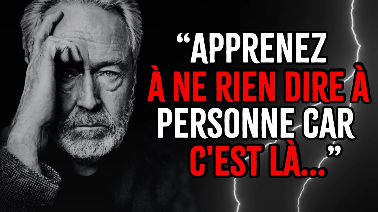 Les leçons de vie que je regrette d'avoir apprises trop tard