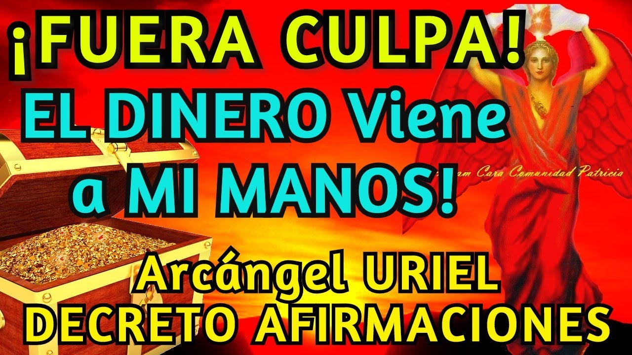 El DINERO LLEGA a MI VIDA🧡ELIMINO FALSAS CREENCIAS│DECRETO Y AFIRMACIONES│RAYO ORO RUBI🧡