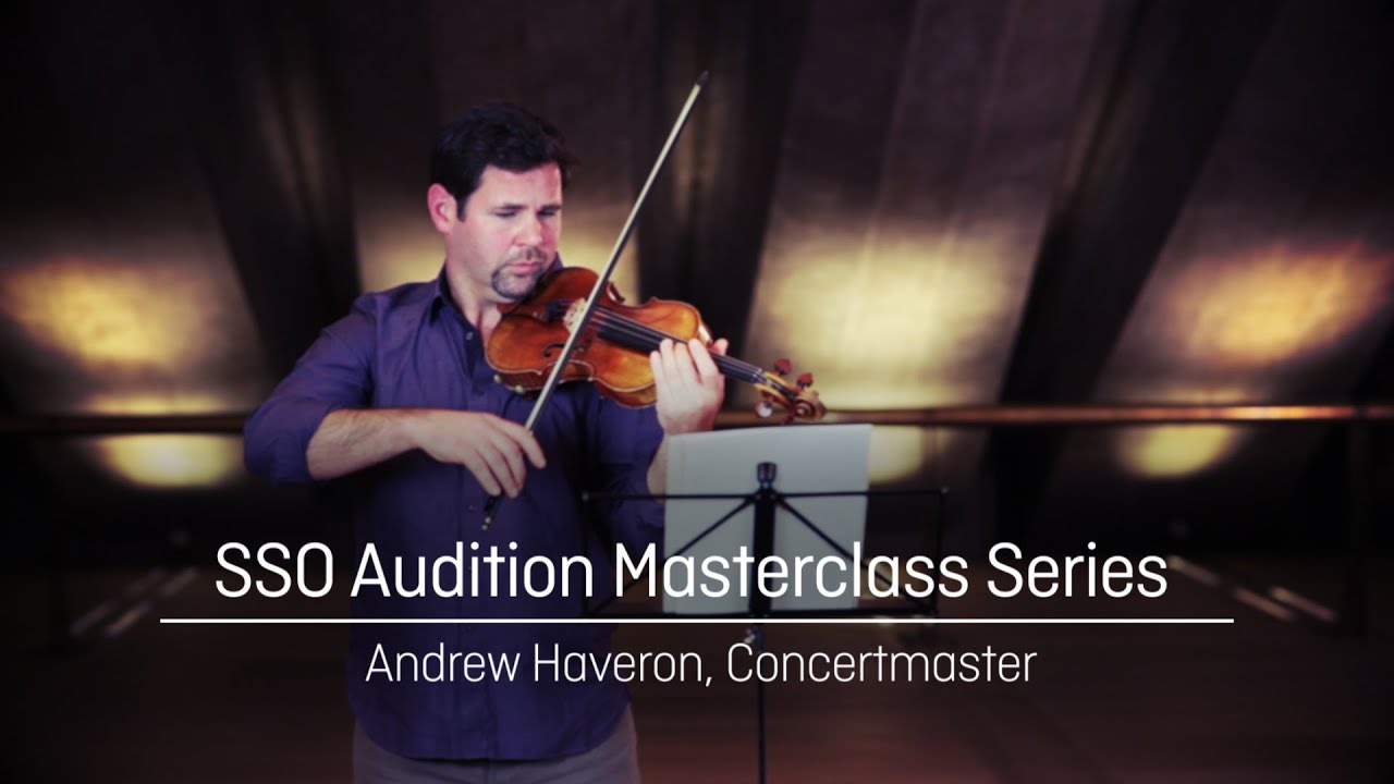 SSO Masterclass – Violin – Rachmaninoff’s ‘Symphonic Dances’
