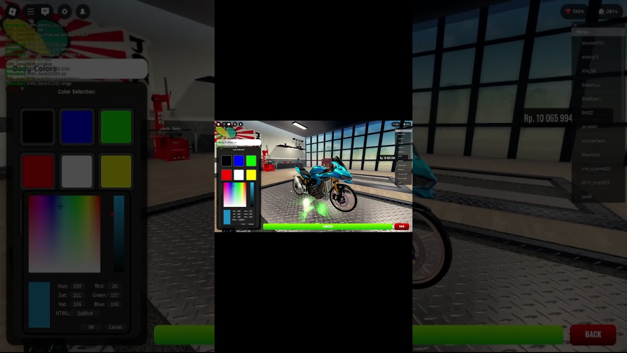 CARA MODIF DI DRAG AND DRIVE SIMULATOR #roblox #rdid #draganddrive #draganddrivesimulator #shorts