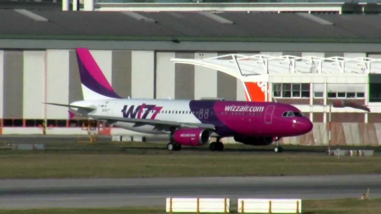 A320-232 WizzAir HA-LWN take off in XFW