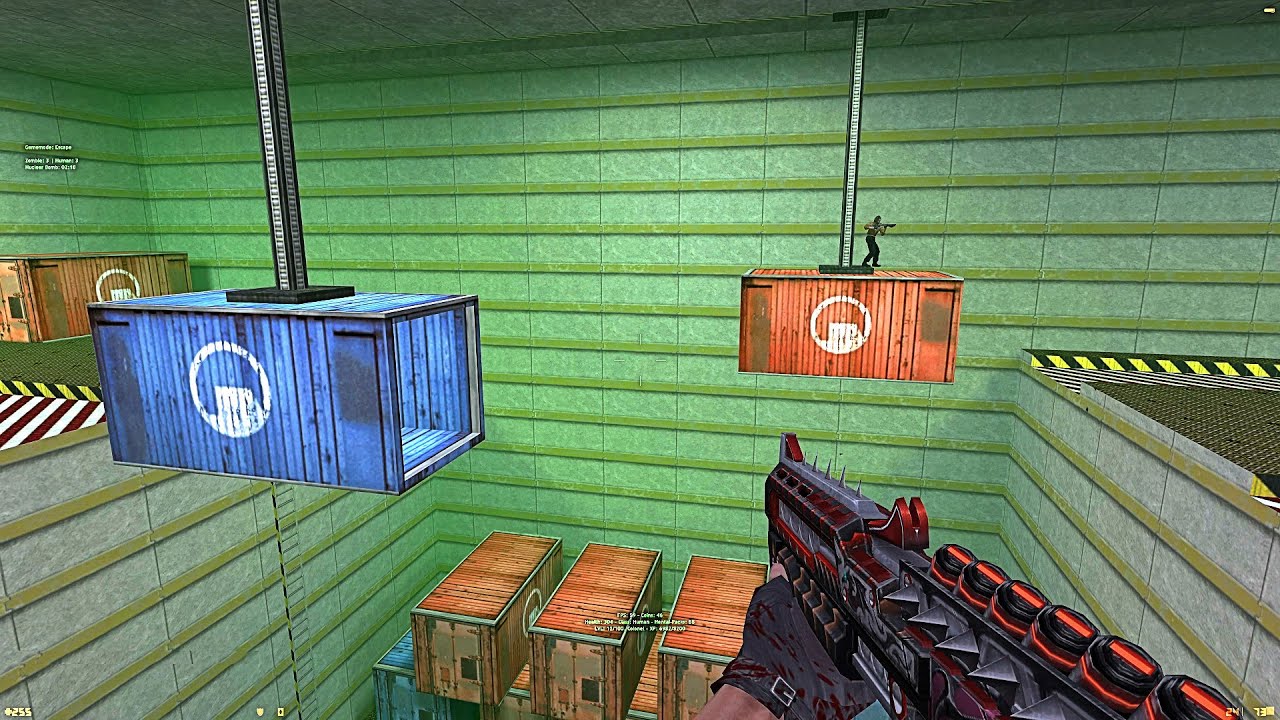 Counter-Strike: Zombie Escape Mod - ze_BLACKMESA_V9 on Hsquad