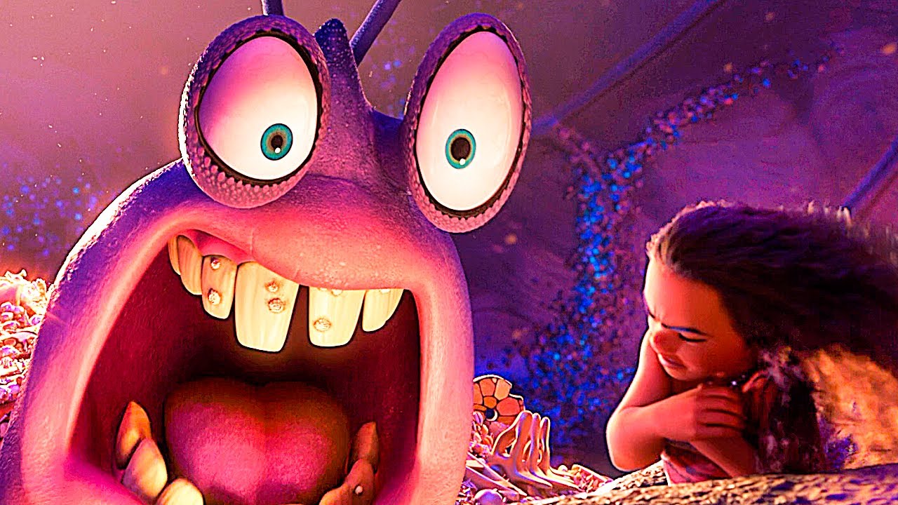 Moana 1 & 2 | Maui and Moana vs Tamatoa Fight Scene Recap | Moana Meets Matangi