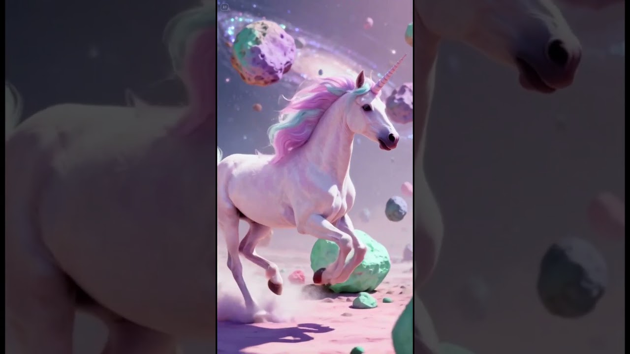 A unicorn’s dream in motion 🦄💫