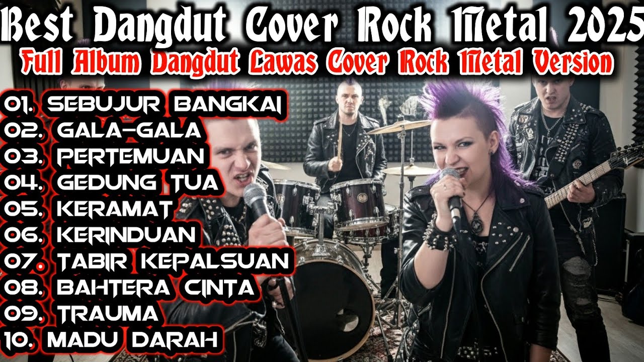 Best Lagu Dangdut Lawas Rock Metal 2025🔥 Full Album Dangdut Lawas Cover Rock Metal Terbaru🎵Kerinduan