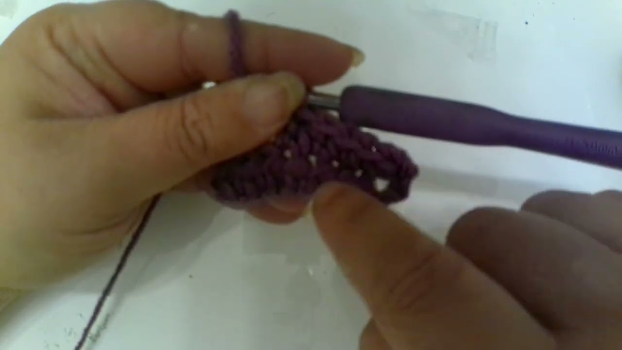 Half Double Crochet stich