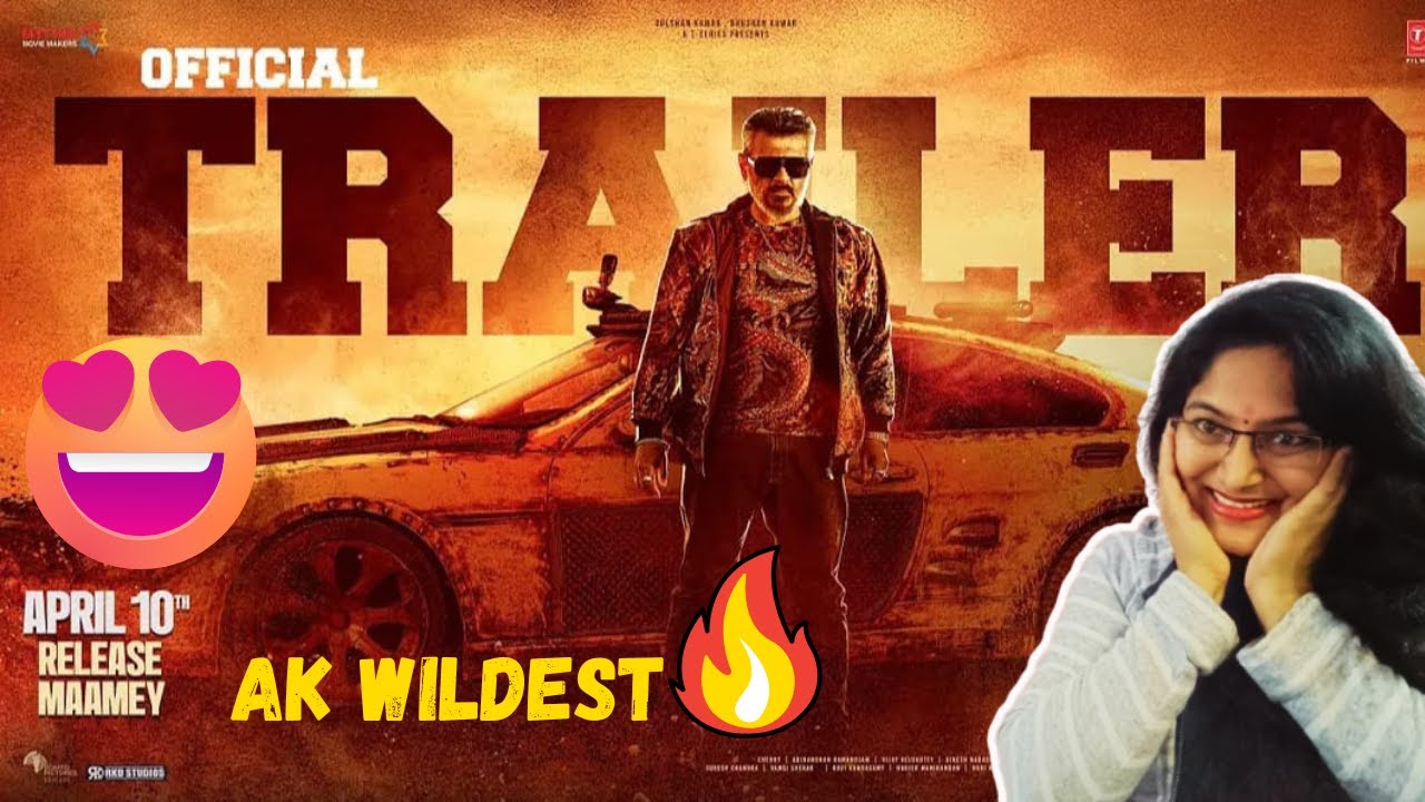 GOOD BAD UGLY TRAILER REACTION | AJITH KUMAR | TRISHA | ARJUN DAS | ADHIK RAVICHANDRAN | GV PRAKASH