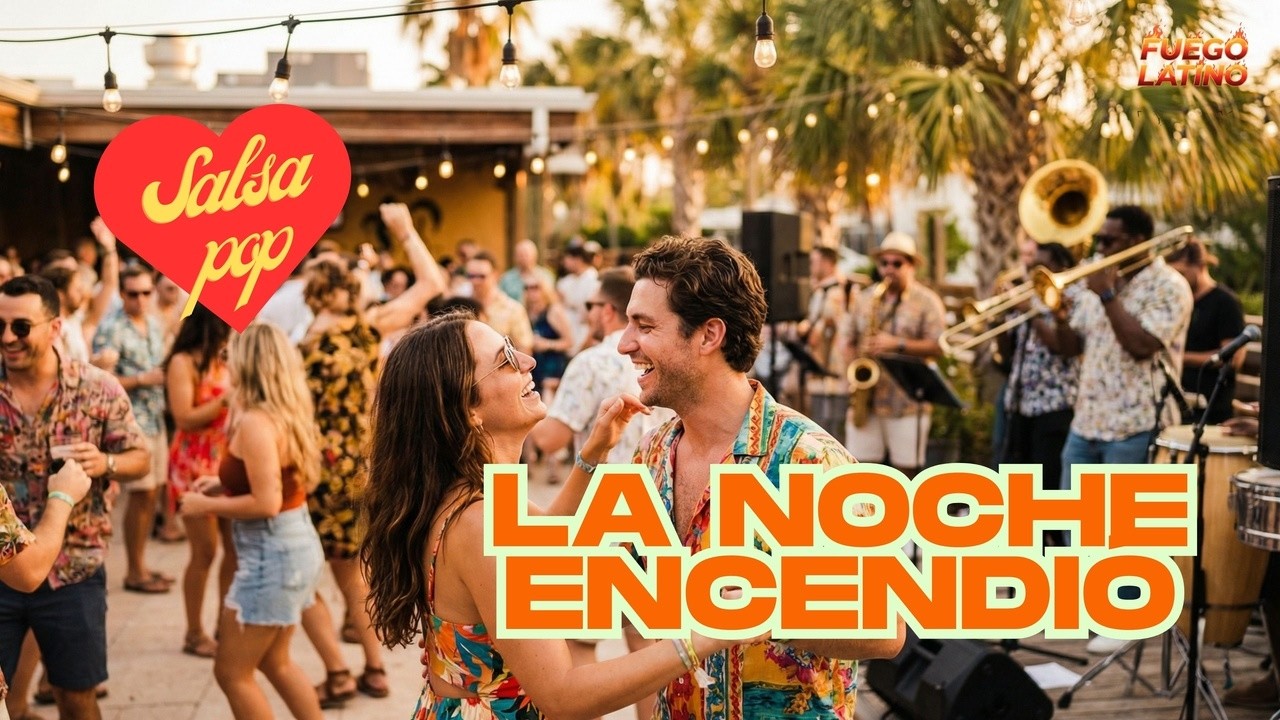 La Noche Encendió 🔥 SALSA POP TROPICAL PARA BAILAR | Fuego Latino