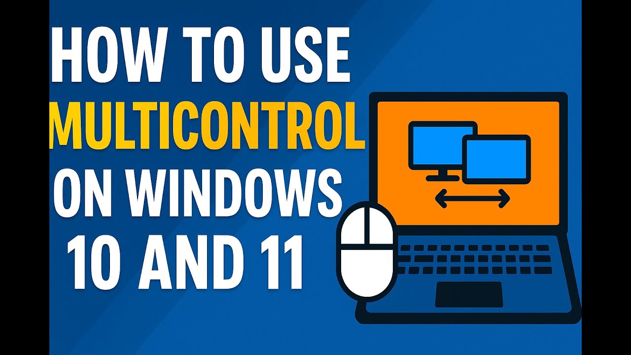 Original: How to use Multicontrol on Windows 10 and 11 for non Samsung computers