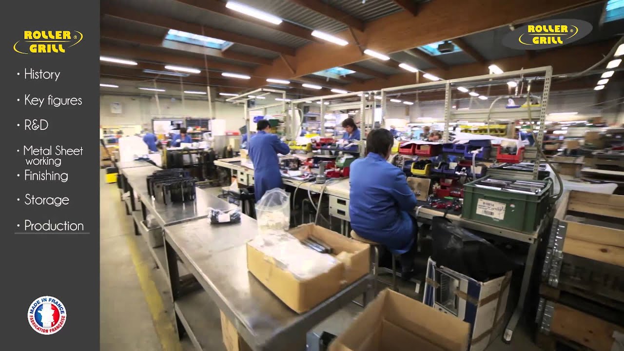 Roller Grill : a French manufacturing industry !