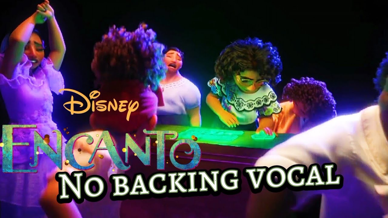 Disney Encanto We Don't talk About Bruno No Backing Vocals Version