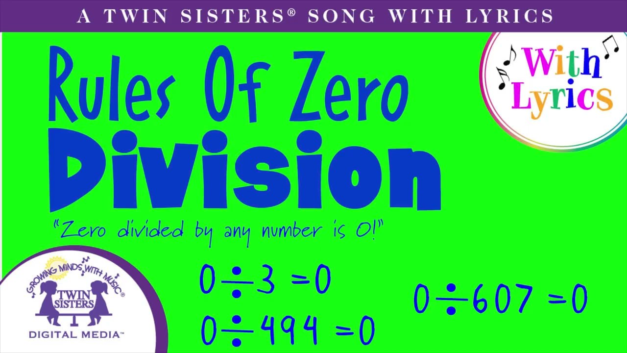 Rules Of Zero - Division - Animated Song With Lyrics!