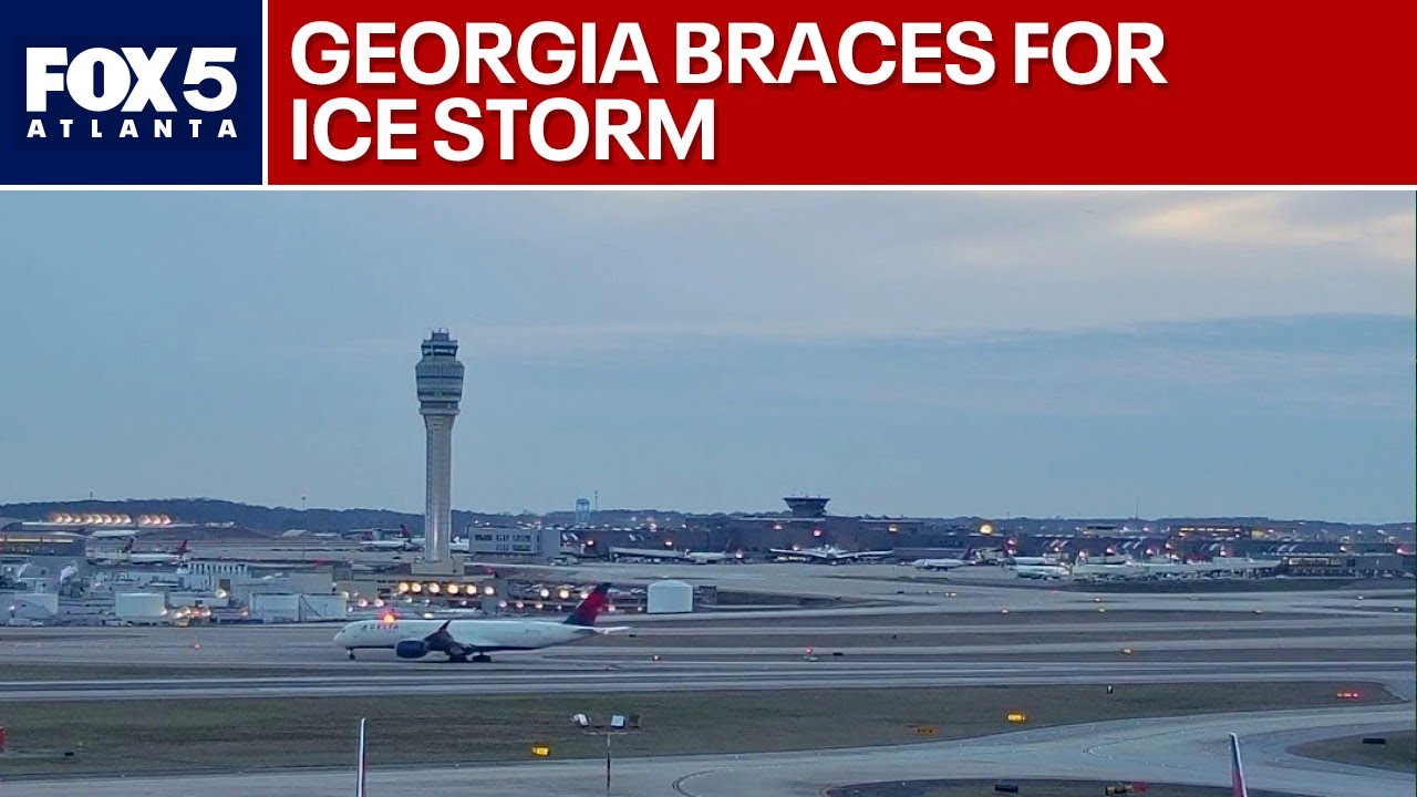 Georgia braces for major ice storm and travel disruptions