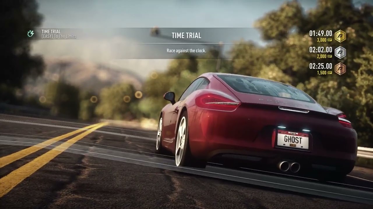 How to hit a Racer with Pursuit tech in need for speed Rivals and Bronze any time trial