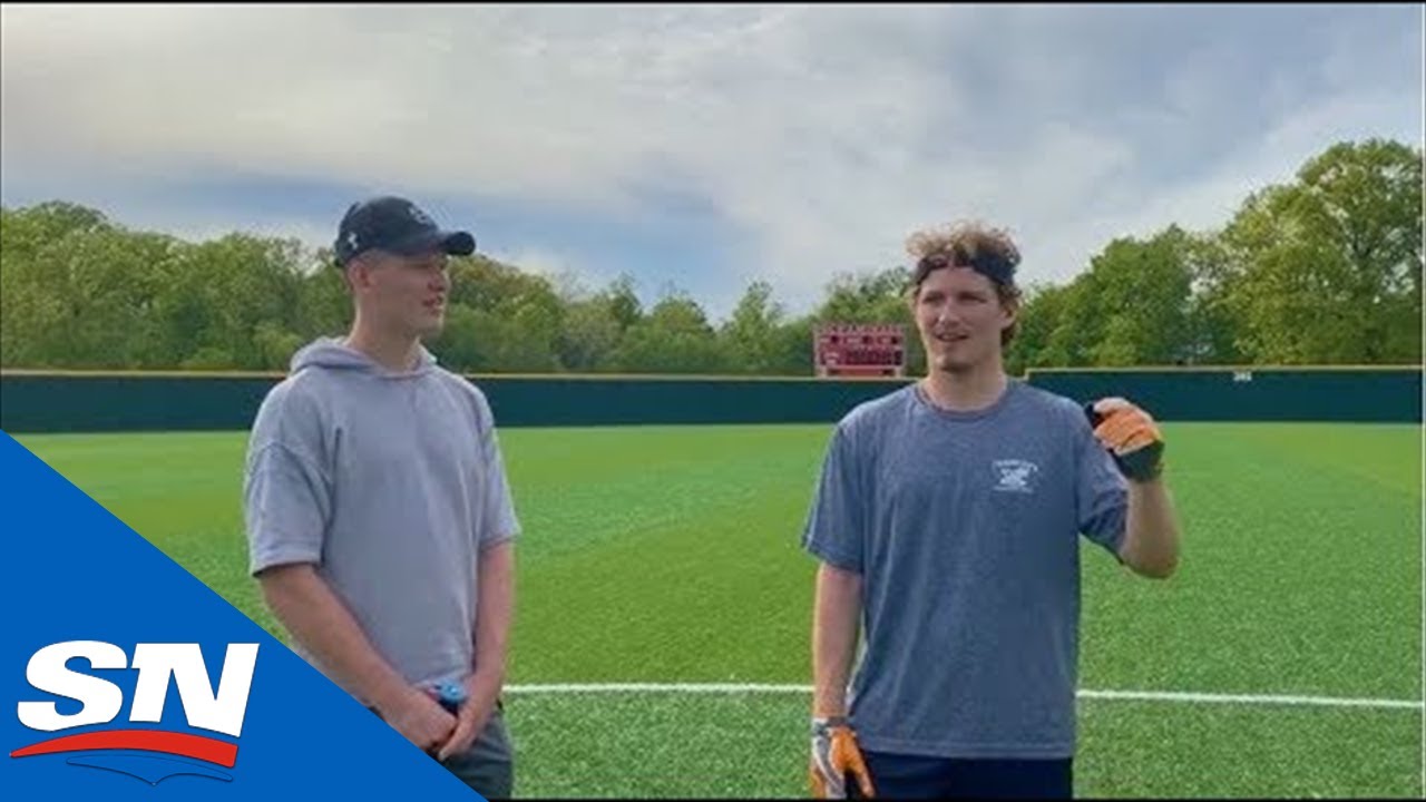 Stuck With The Tkachuks: Brady Takes On Matthew In A Home Run Derby