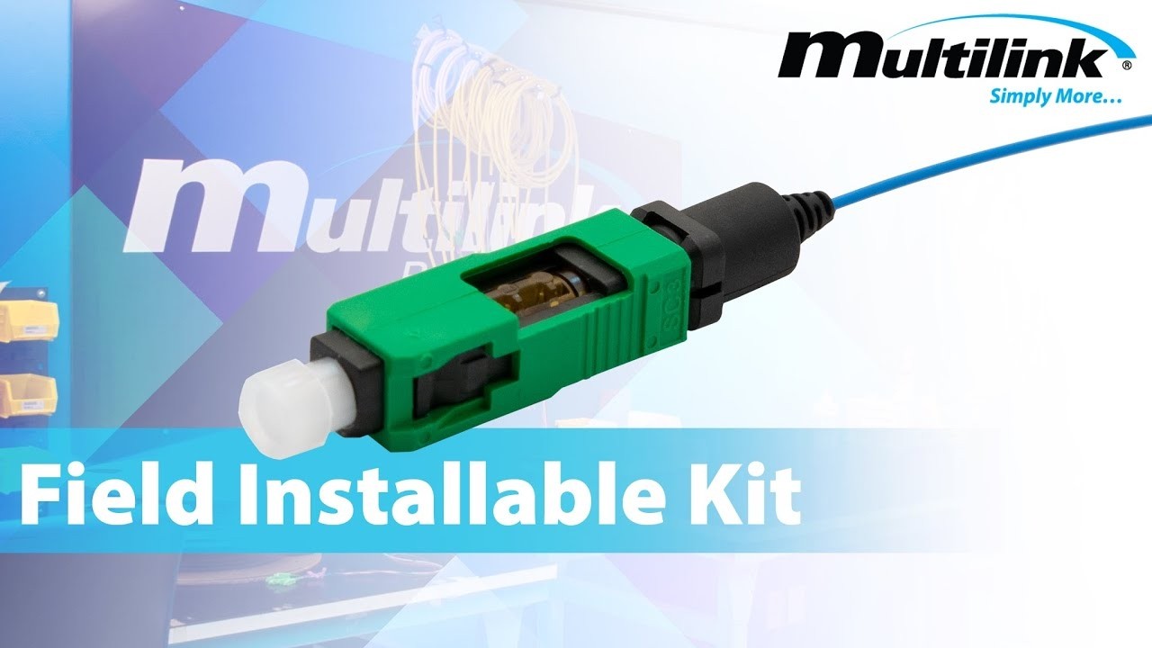 Surelight® & OptiDrop Field Installable - SC/APC | SC/UPC, Singlemode/Multimode - Installation Video