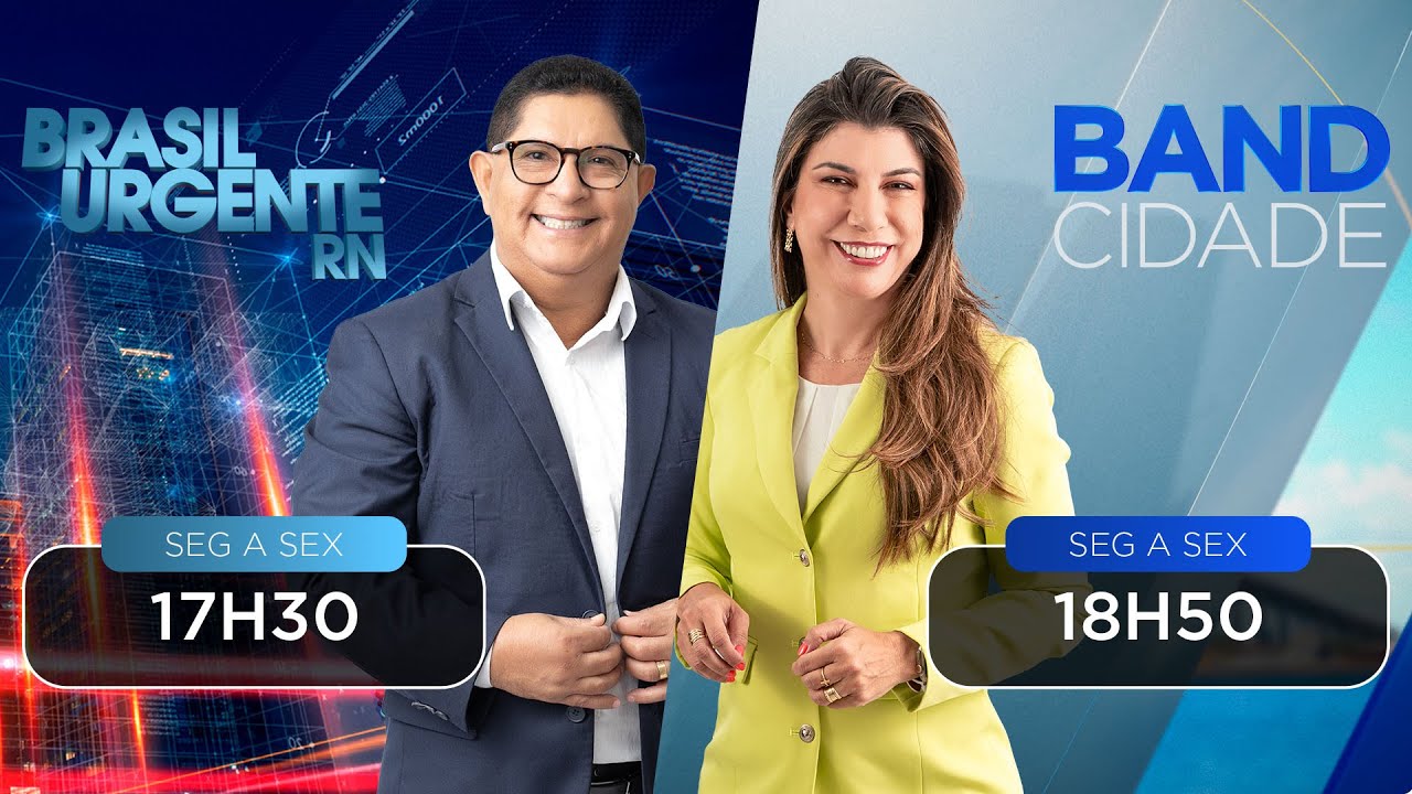 BAND RN (13/02/2026) - Brasil Urgente RN com Mario Cesar e Band Cidade com Anna Ruth Dantas