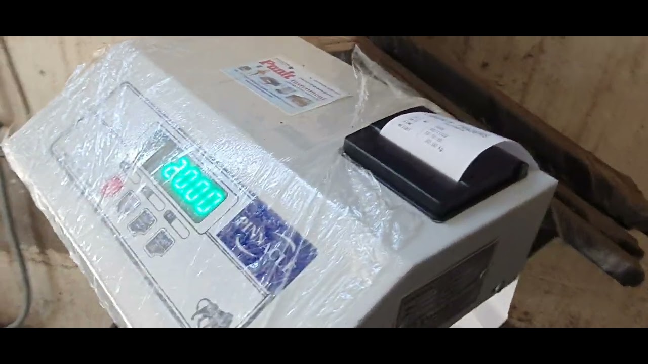 INDUSTRIAL WEIGHING MACHINE WITH RECEIPT PRINTER, WEIGHING SCALE WITH PRINTER