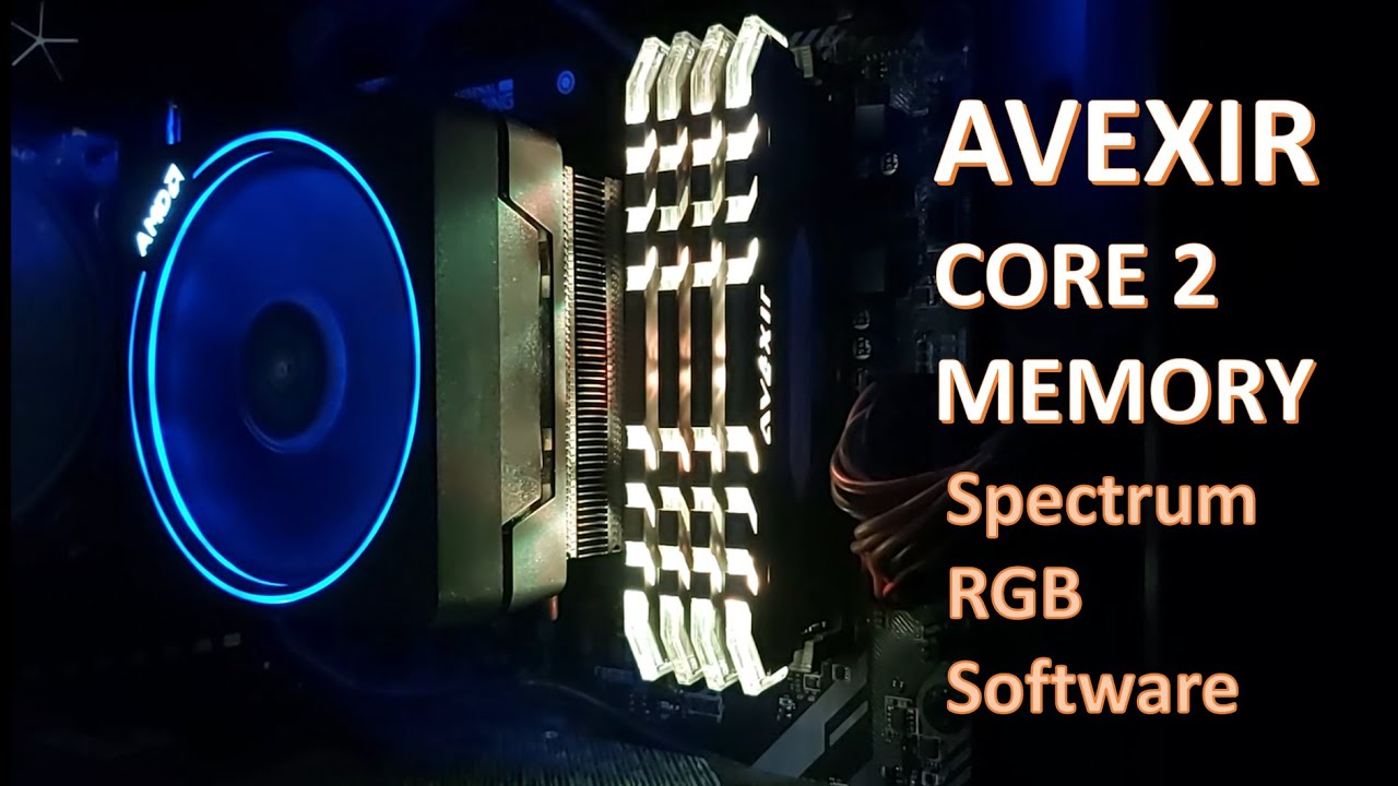 Avexir RAM/Memory - Spectrum RGB Software (April 2021)