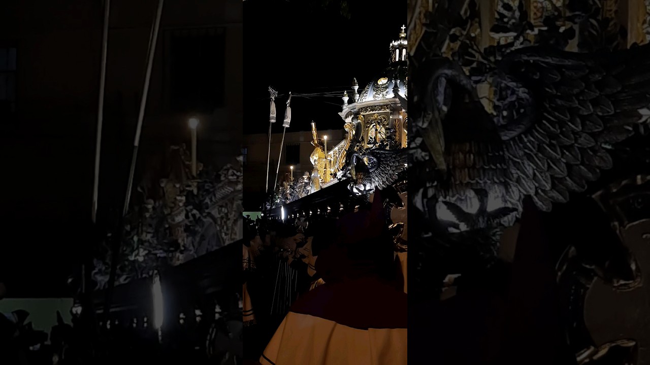 Cruce con Jes&uacute;s de Candelaria, noche del Jueves Santo 2023
