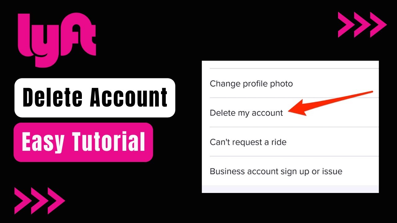 How to Delete Lyft Account !