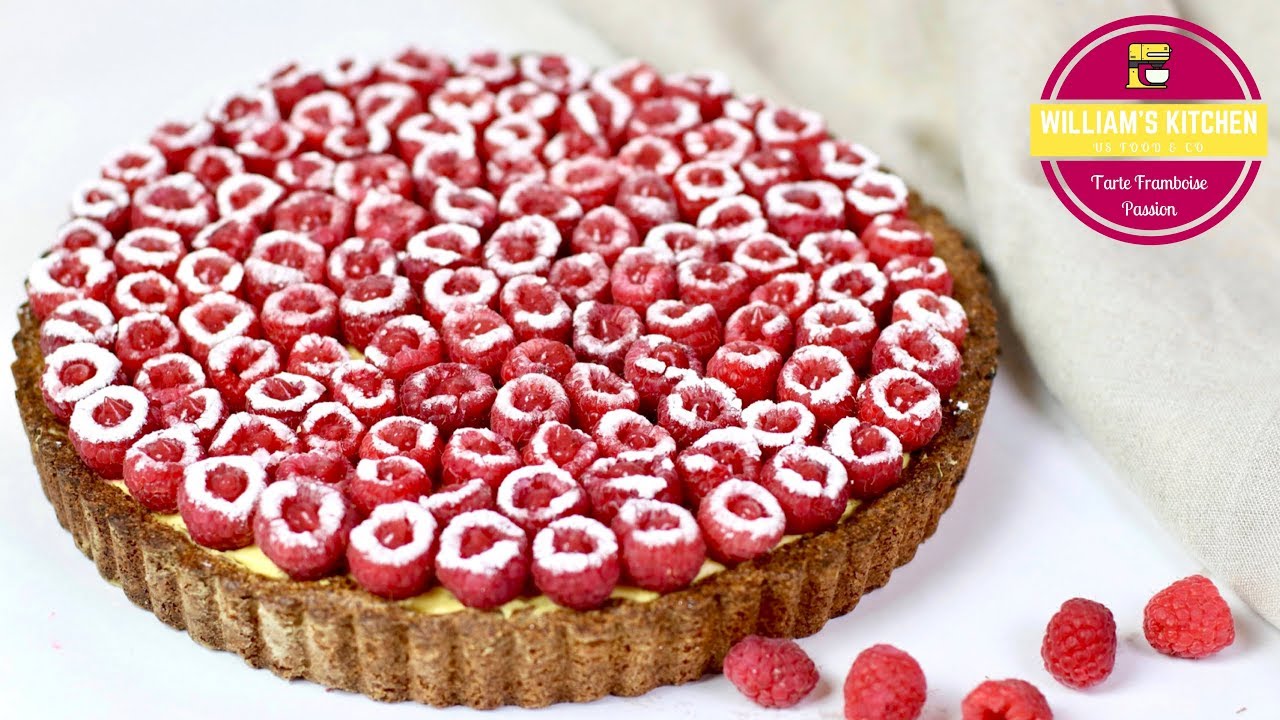 Tarte Framboise & Passion | William's Kitchen