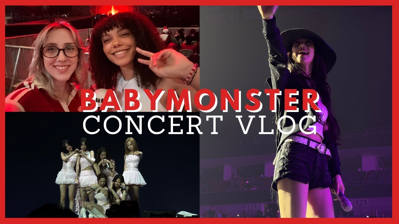 SEEING BABYMONSTER FOR THE FIRST TIME | Hello Monsters Tour 2025 in Dallas, TX