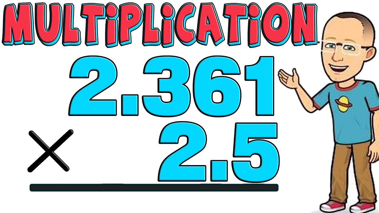 Multiply a Decimal by a Decimal | Multiplication with Decimals | Maths Made EASY!