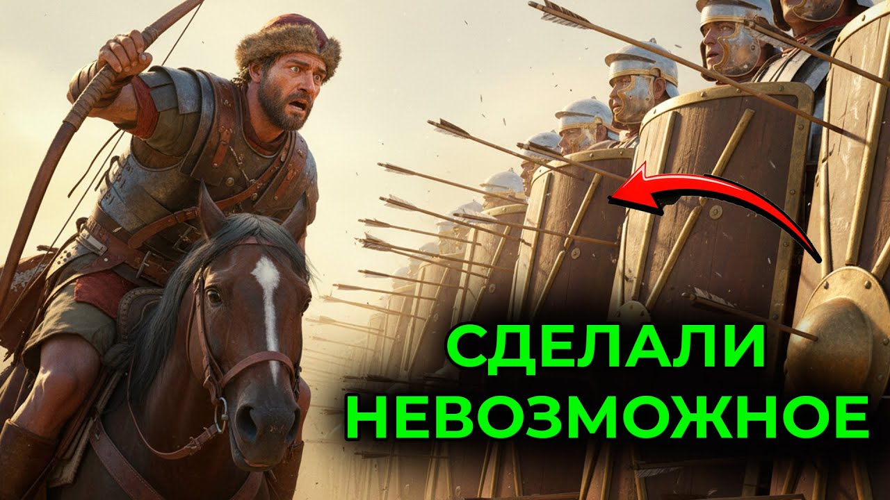 Степные Всадники Были Потрясены, Когда Римские Щиты Остановили Их Стрелы