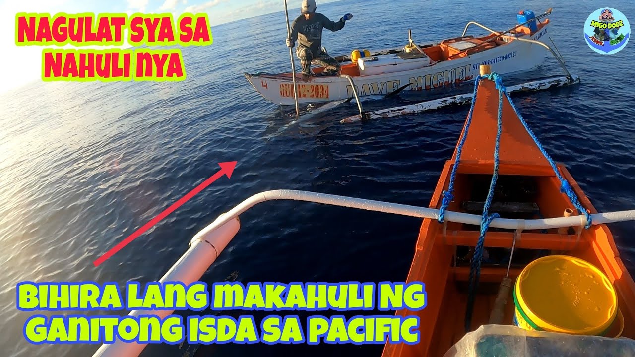 Part41 Pacific adventure| Nagulat sya sa Nahuli nya | Bihira lang mahuli ang isdang ito | #migododz