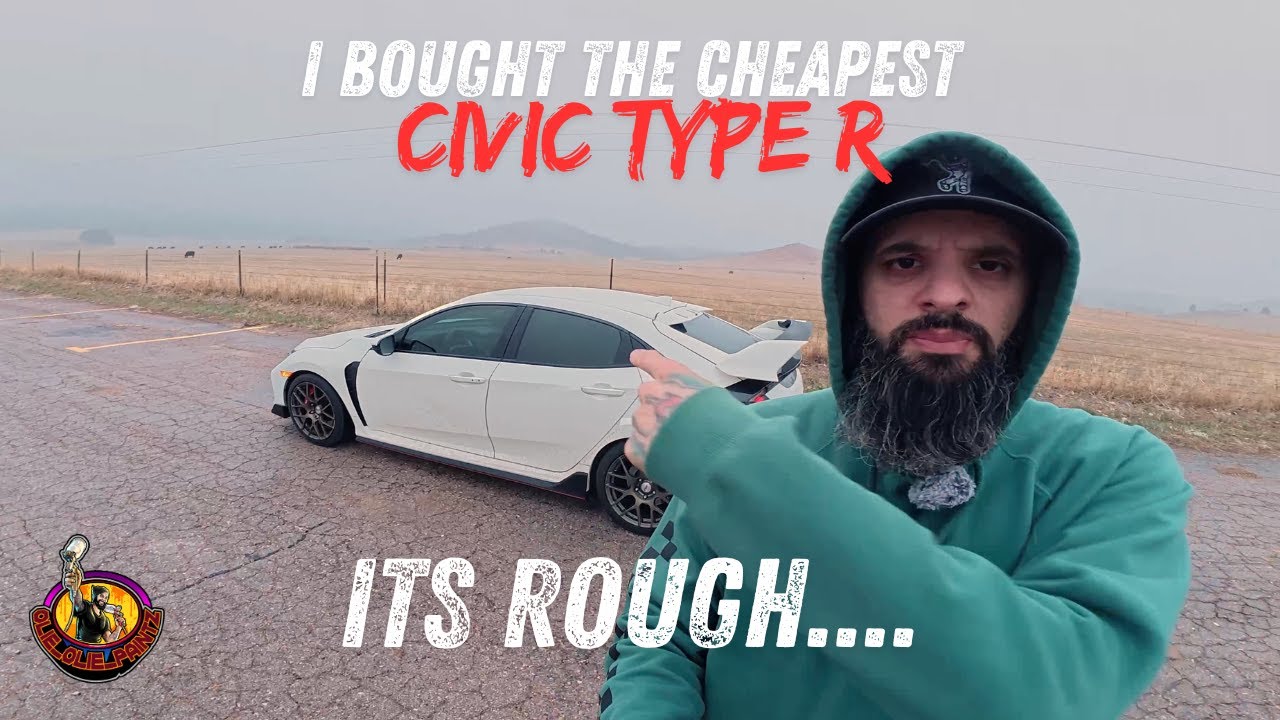 I bought the cheapest FK8 type r in the country! (It's in rough shape)