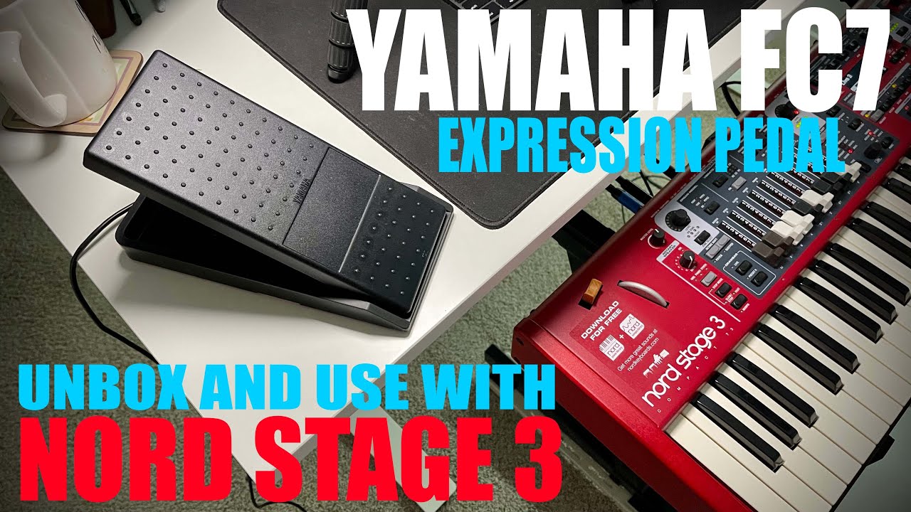 Yamaha FC7 Expression Pedal UNBOXING