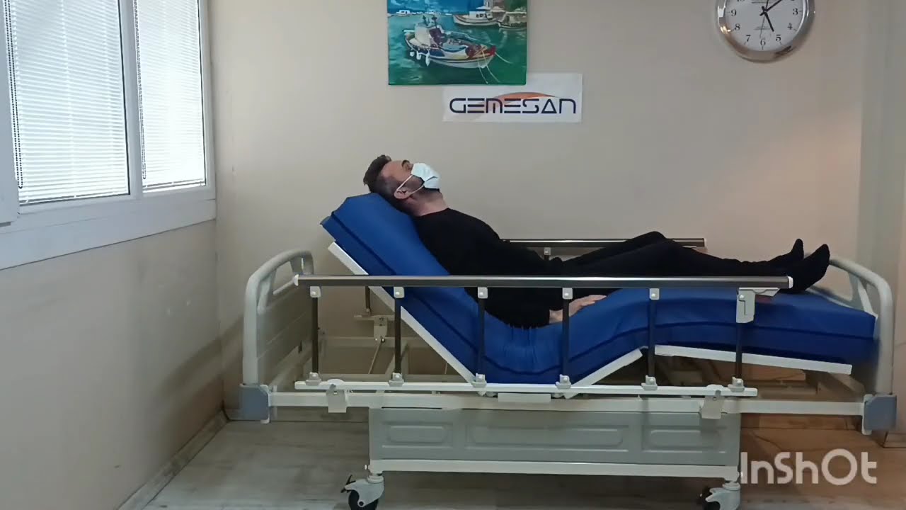 Gemesan 602 sağa sola &ccedil;eviren (Latarel tilt) hasta yatağı