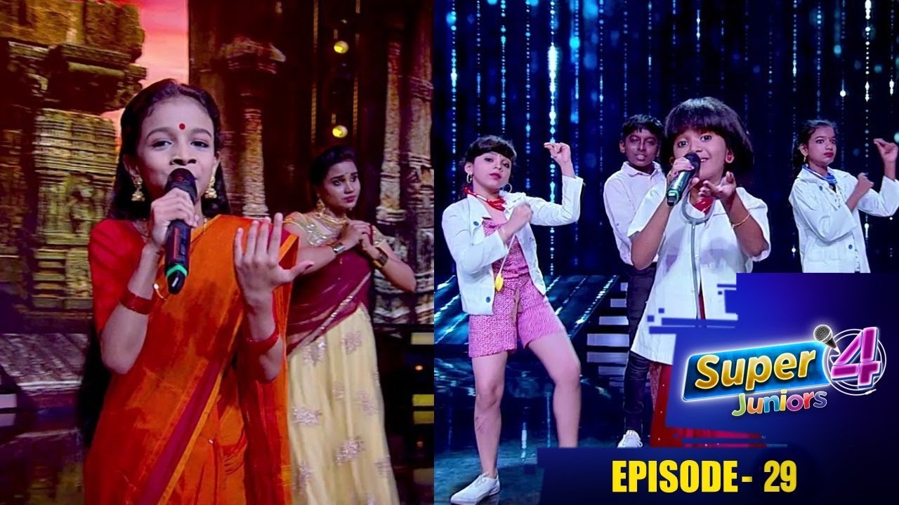Episode 29 | Super 4 Juniors | Colourful musical visuals on the floor...!!
