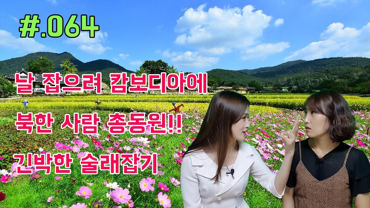 #.064 꼭꼭 숨어라 머리카락 보일라~ 북한댁사랑방과 함께!