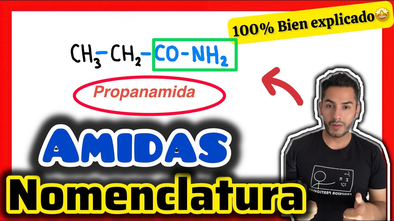 ✅Cómo Nombrar AMIDAS [𝐀𝐩𝐫𝐞𝐧𝐝𝐞 𝐝𝐞𝐬𝐝𝐞 𝐜𝐞𝐫𝐨‼️💯​] Química