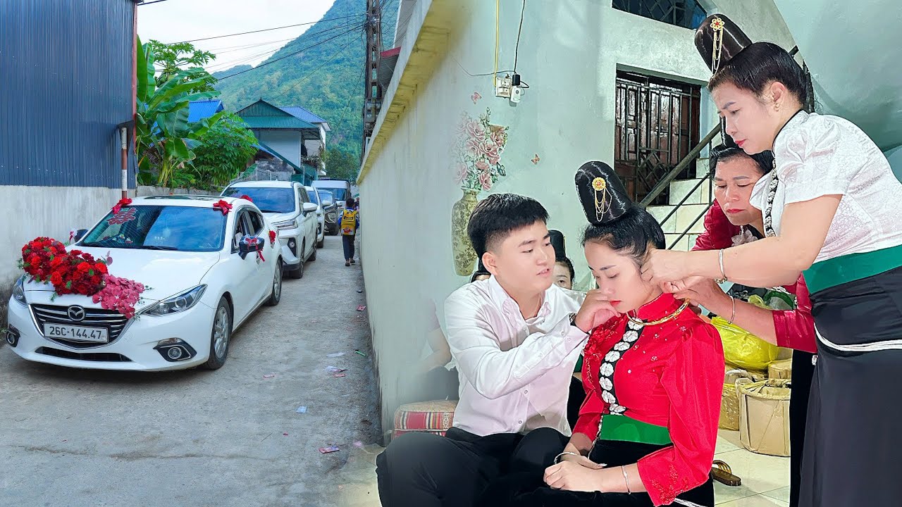 BỐ VỢ TUYỆT VỜI NHẤT TÂY BẮC CHO CON GÁI VỀ NHÀ CHỒNG NHIỀU CỦA HỒI MÔN QUÁ -THU TRANG & MẠNH NGUYÊN