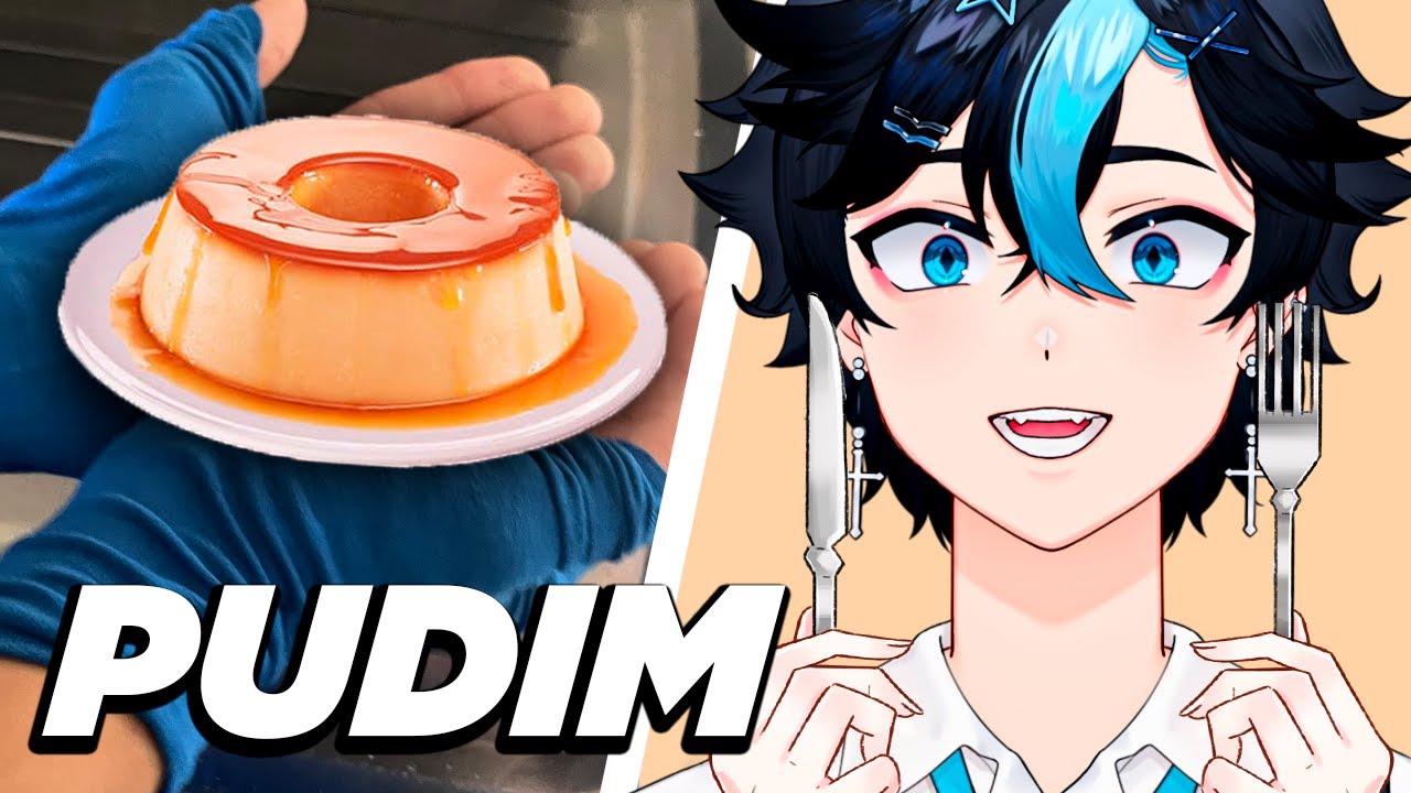 VTUBER FAZ PUDIM AO VIVO COM HANDCAM! ''Socorro não sei cozinhar''