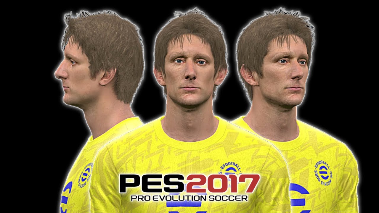 PES 2017 | NEW EDWIN VAN DER SAR 2007 FACE, CONVERTED FROM EFOOTBALL 26 | DOWNLOAD 