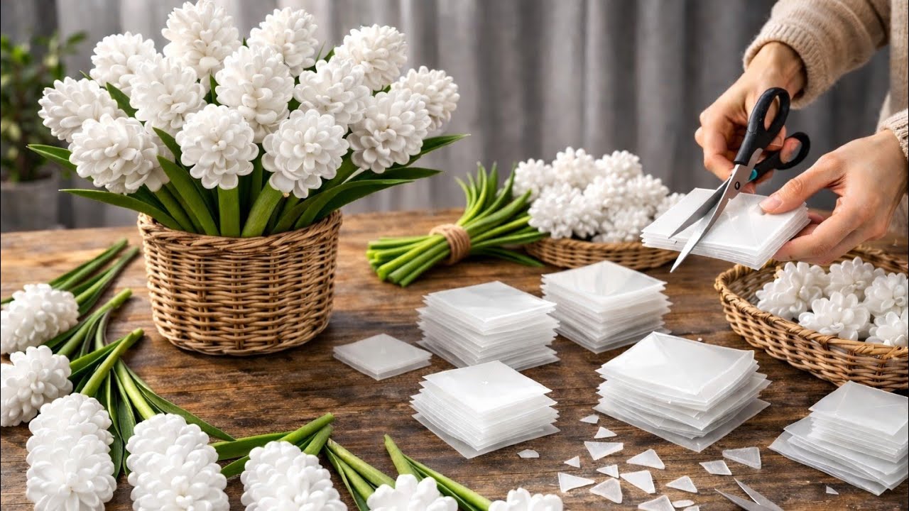DIY tissue paper Flower Ideas | How to Make Flowers With tissue paper| Easy tissue paper Crafts