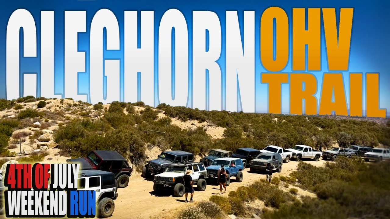 Cleghorn OHV Trail Run, CHALLENGING Obstacles and Rock Crawling! 4th of July Weekend