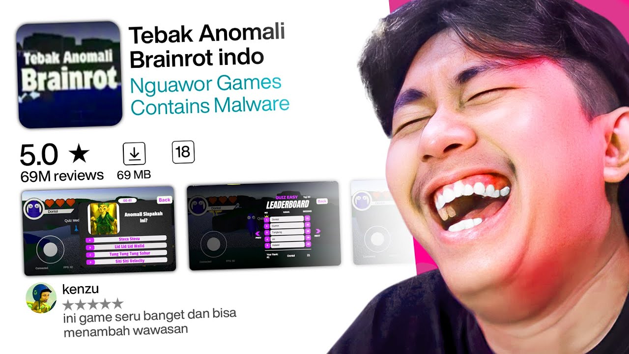 tolong hentikan pembusukan otak ini dawg.. 😔 - GAME NGUAWOR PLAYSTORE