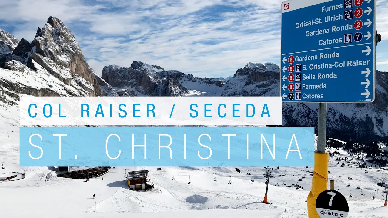 GRÖDEN / VAL GARDENA ::: Dolomiti Superski ::: Col Raiser & Seceda ::: 10,5 km la Longa ::: 1-2019
