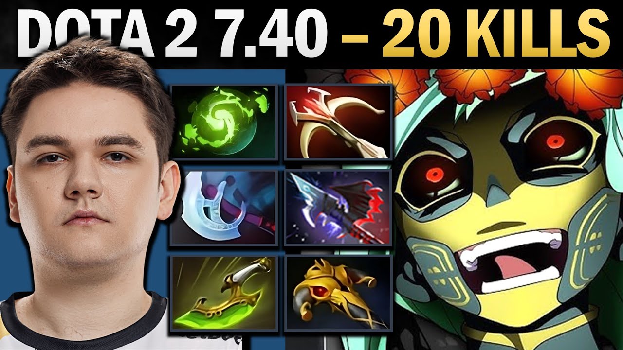 Muerta Pro Carry with Manta and 20 Kills - Gameplay Dota 2