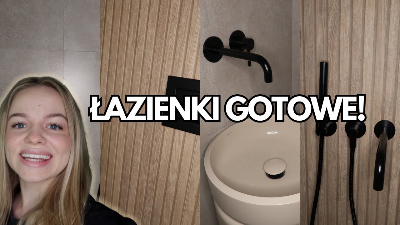 ŁAZIENKI W NOWYM DOMU SKOŃCZONE!