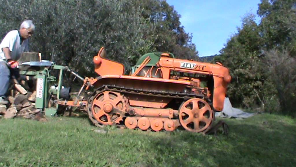 messa in moto trattore fiat 601
