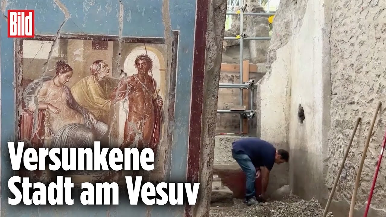 POMPEJI: Forscher finden kleines Haus mit Opfer-Altar