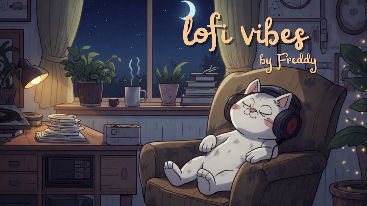 🎧 LOFI Vibes by Freddy | Chill Beats to Relax, Study & Focus 🌙✨