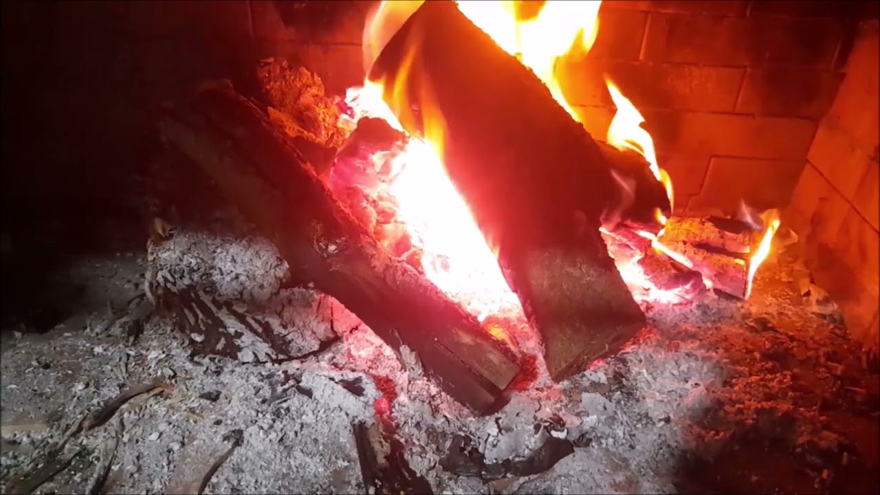 Fuoco che brucia - Suono rilassante per dormire o studiare